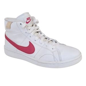 Nike Court Royale 2 Mid White Rush Pink 7.5